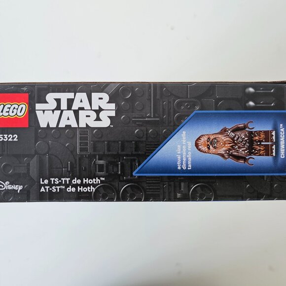 NIB LEGO 75322 Star Wars Hoth AT-ST 586 pcs Chewbacca - FACTORY SEALED! RETIRED! - Picture 5 of 5